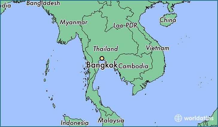 რუკა bangkok ქვეყანა