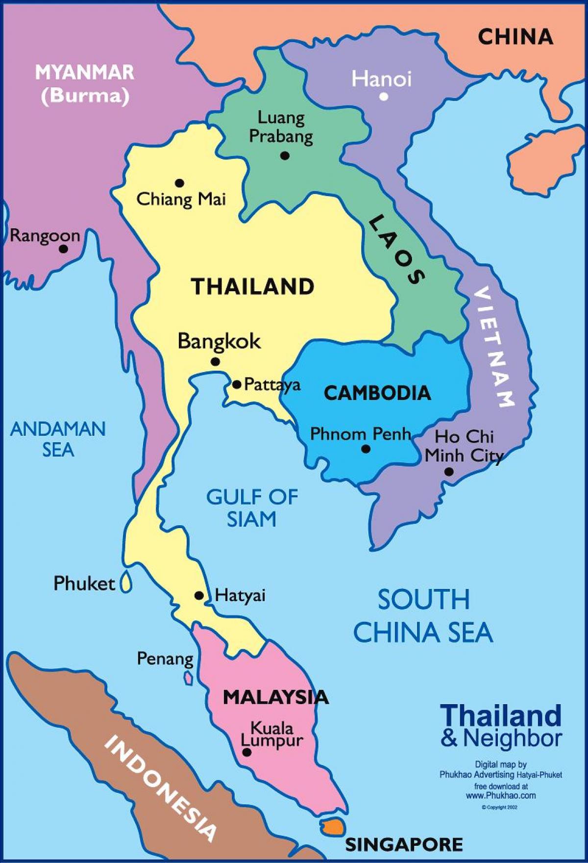 რუკა bangkok მდებარეობა