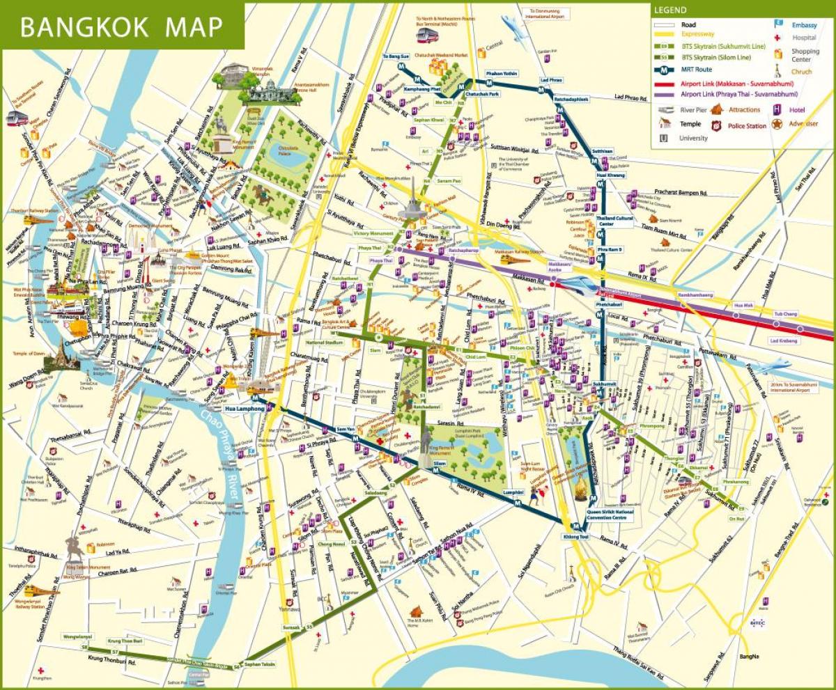 რუკა bangkok ქუჩა