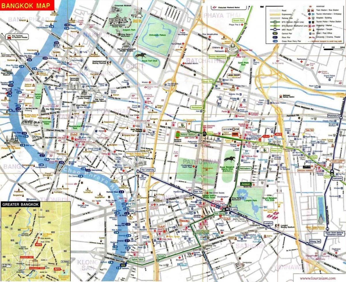 რუკა mbk bangkok