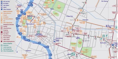 რუკა ცენტრალური bangkok