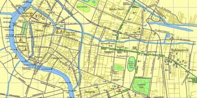რუკა bangkok გზის