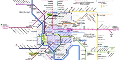 Bangkok მატარებელი ონლაინ რუკა