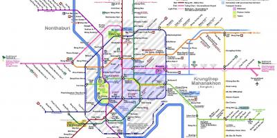 Bangkok მატარებელი ონლაინ რუკა