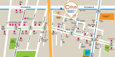 Sukhumvit soi 11 bangkok რუკა
